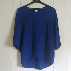 Victoria's Secret VSX Sport Oversized Shirt S Blue